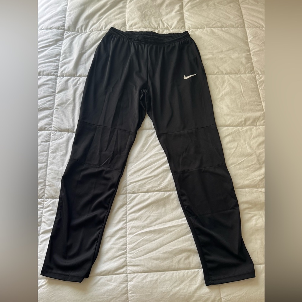 Black Nike Dry-FIT Athletic Pants with Drawstring